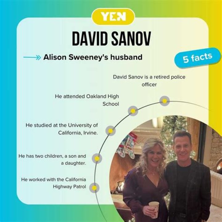 David Sanov- Biography, Age, Family, Facts About Alison Sweeney’s Husband