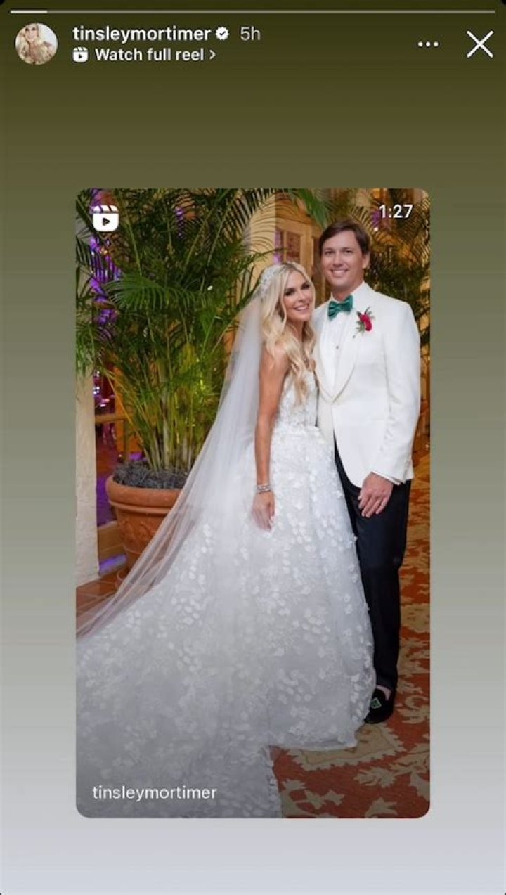Who is Tinsley Mortimer’s new husband Robert Bovard?